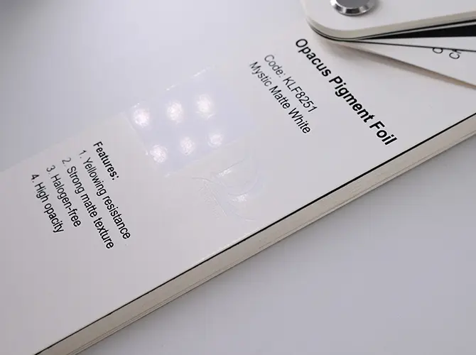 Opacus Pigment Foil